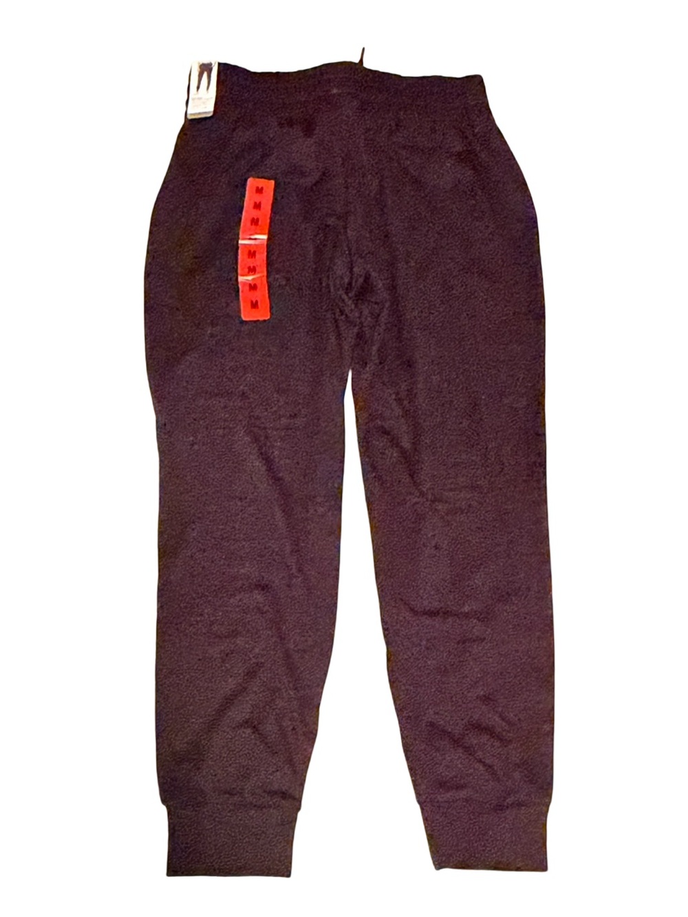 Mondetta Peached Mélange Jogger Pants Burgandy Medium NWT
